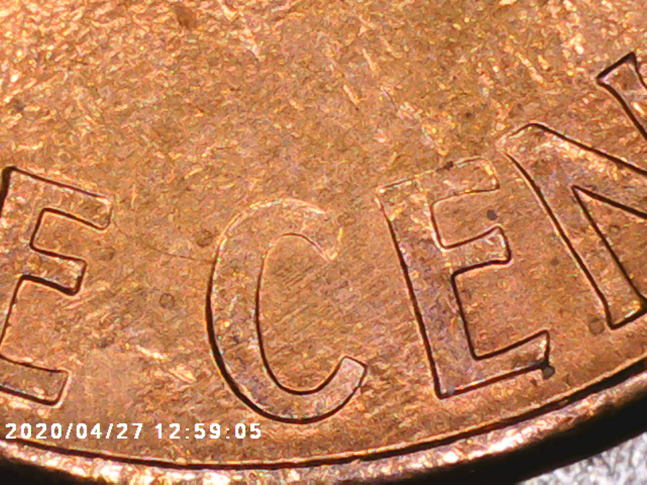 1994-Penny-Looks-Strange-To-Me.-Letters-Missing-On-Obverse